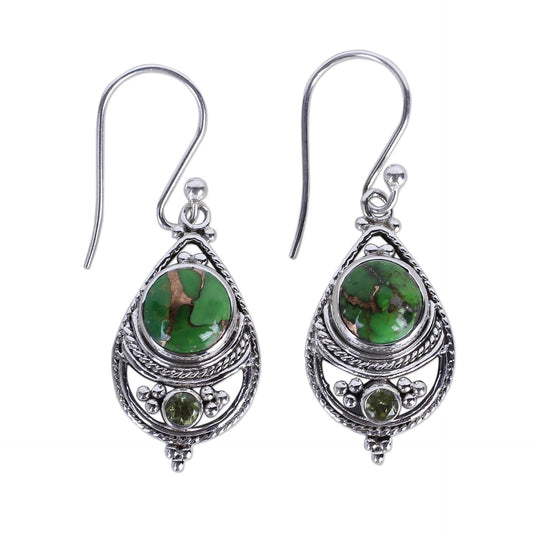Delicate Artisan Silver Earring