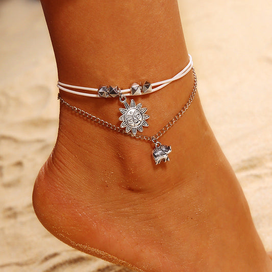 Vintage Handmade Anklet