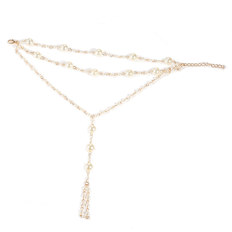 Stunning Pearl Anklet for Daily Wear