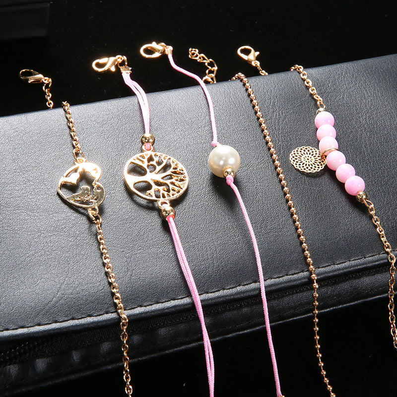 Beautiful Pearl Set with Unique Style
