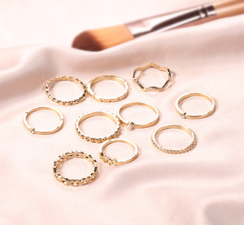 Beautiful Pearl Set with Unique Style