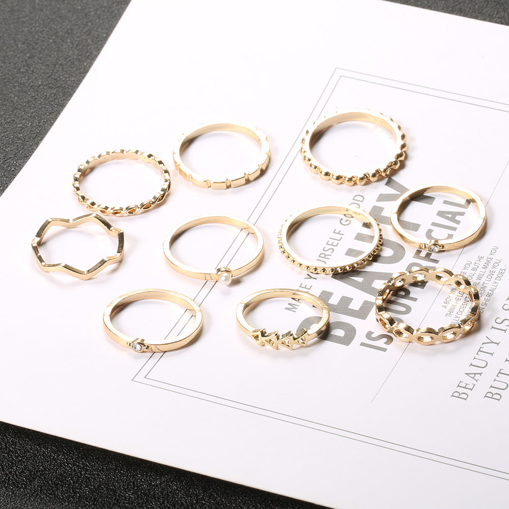 Beautiful Pearl Set with Unique Style