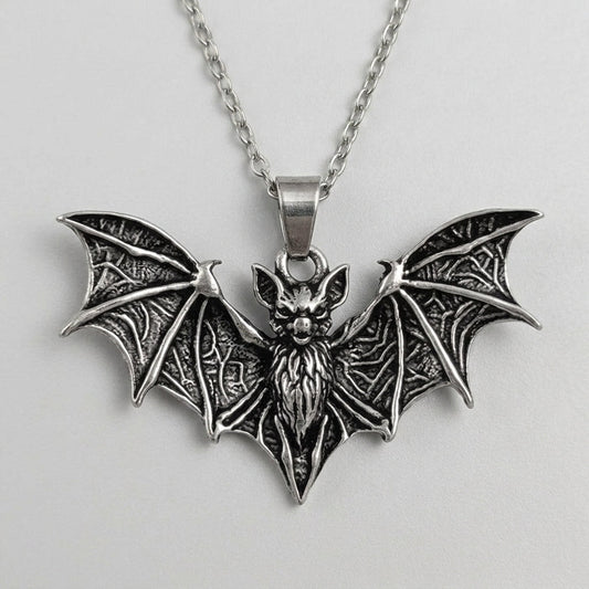 Cursed Bat Gothic Necklace