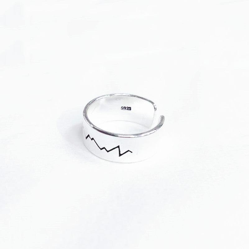 Delicate Artisan Silver Ring