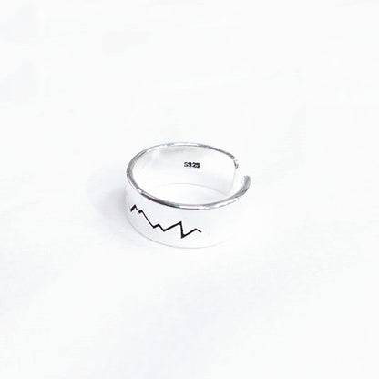 Delicate Artisan Silver Ring