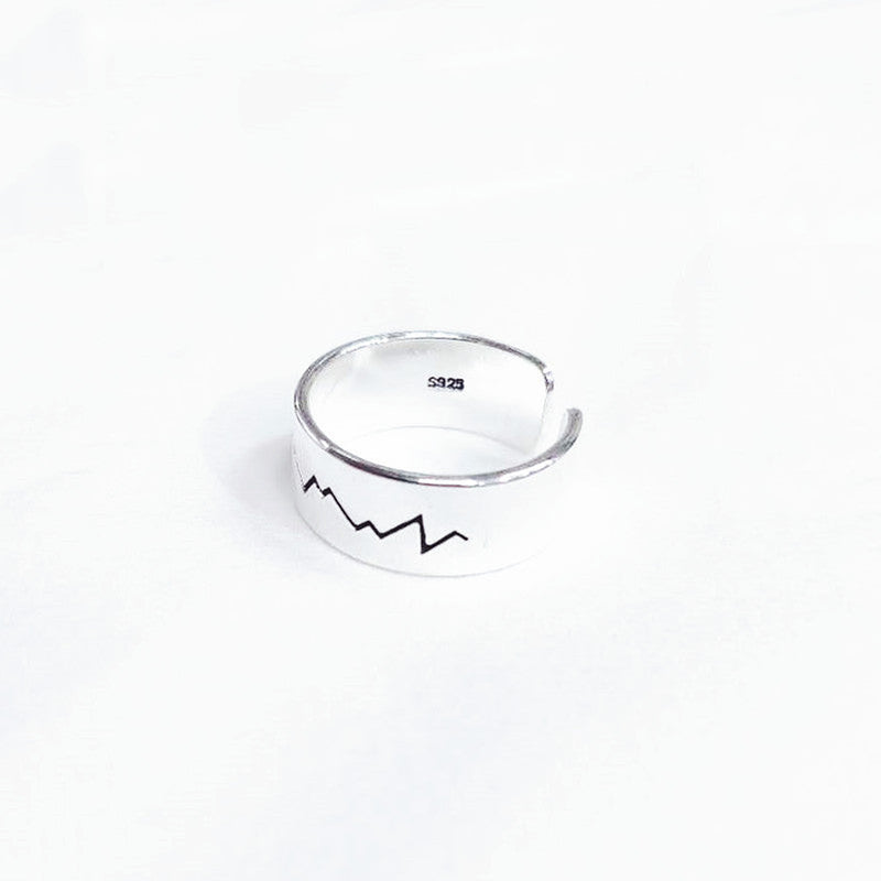 Delicate Artisan Silver Ring