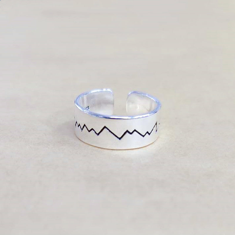 Delicate Artisan Silver Ring