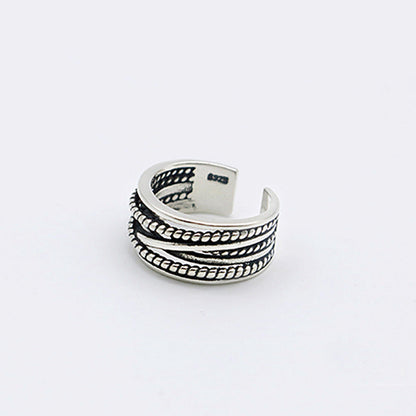 Classic Silver Ring with Timeless Appeal