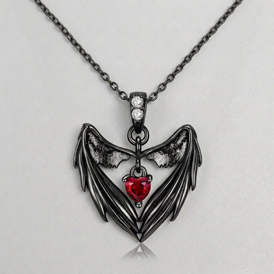 The Vampire Heart Necklace