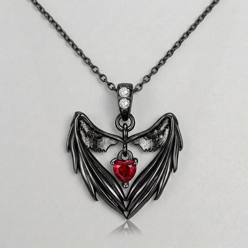 The Vampire Heart Necklace