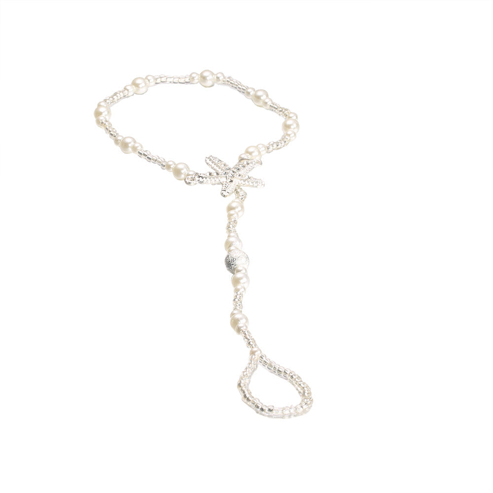 Stunning Pearl Anklet for Daily Wear