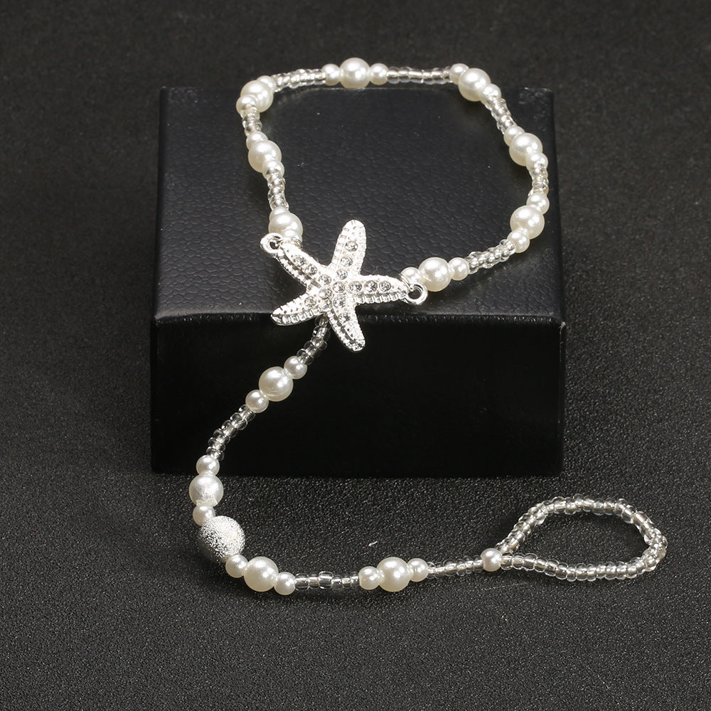 Stunning Pearl Anklet for Daily Wear