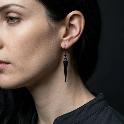 Shadow Spike Drop Earrings