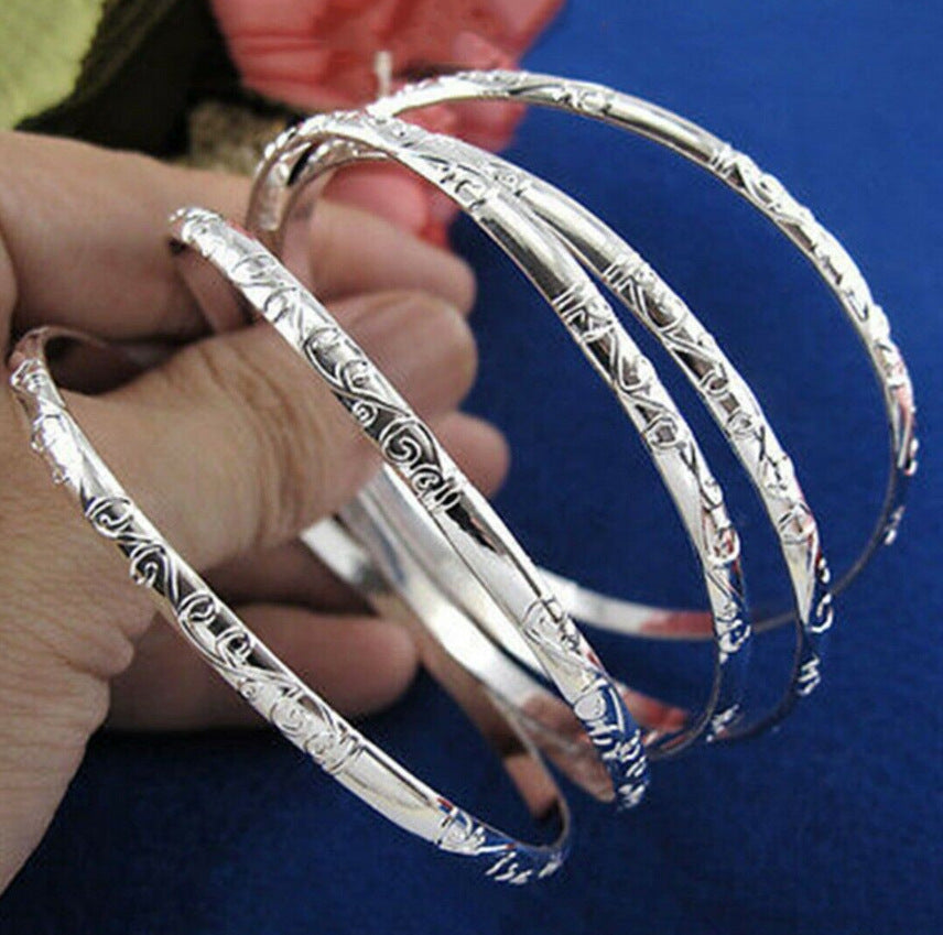 Vintage Handmade Silver Bracelet