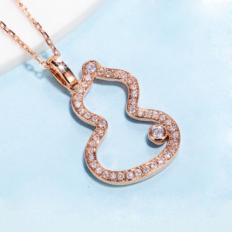 Vintage Handmade Gold Necklace