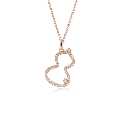 Vintage Handmade Gold Necklace