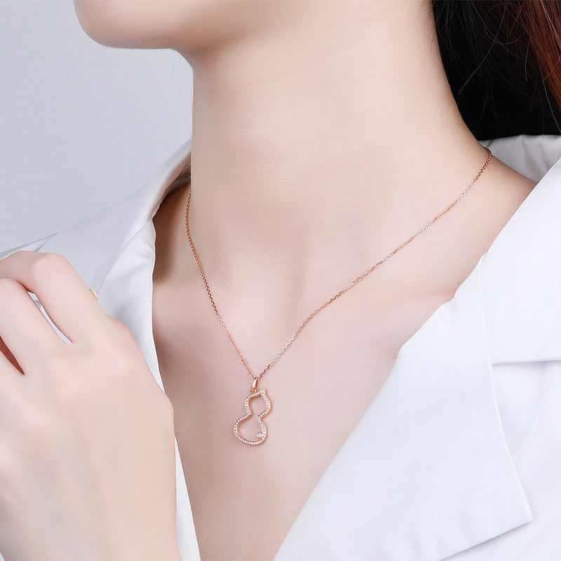 Vintage Handmade Gold Necklace