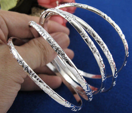 Vintage Handmade Silver Bracelet