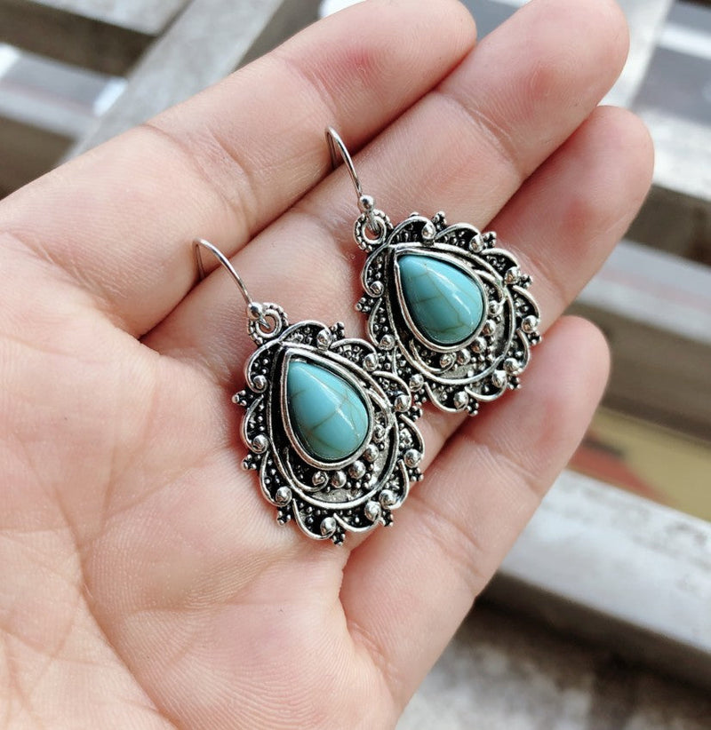 Vintage Handmade Silver Earring