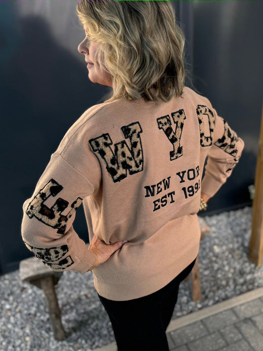 Guillermina® | Sweater New York camel