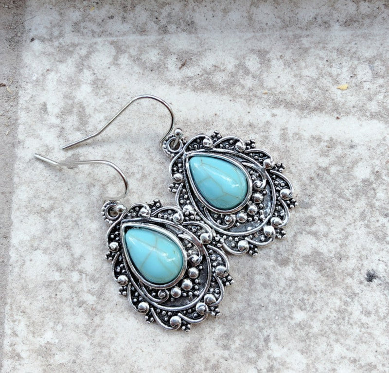 Vintage Handmade Silver Earring