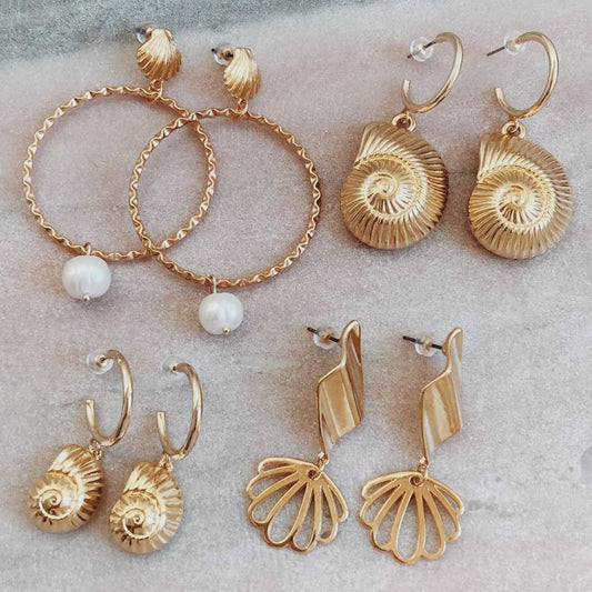 Stunning Gold Earring for Daily Wear