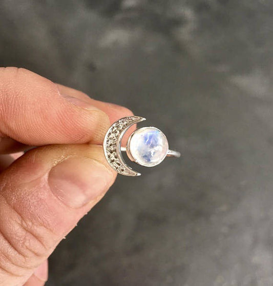 Delicate Artisan Silver Ring