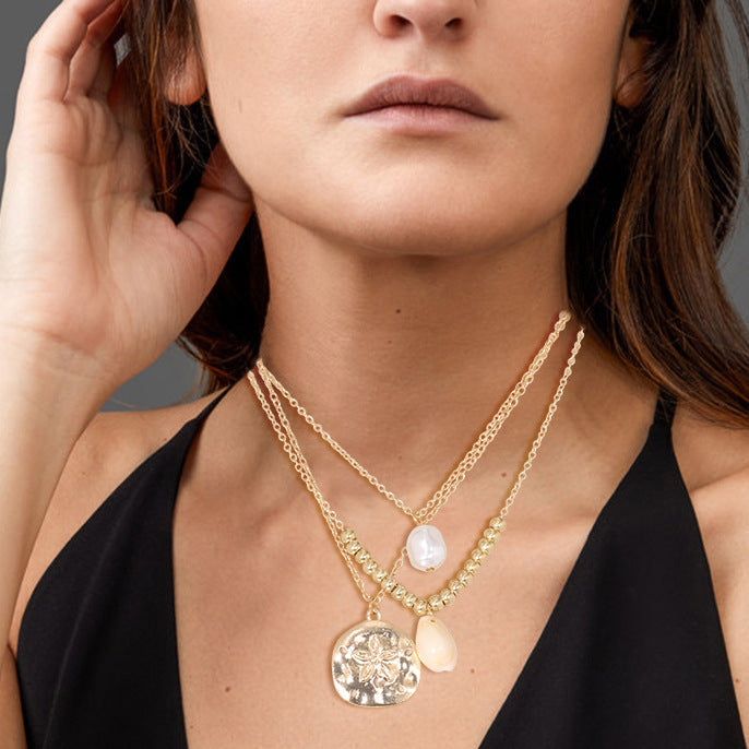 Delicate Artisan Pearl Necklace
