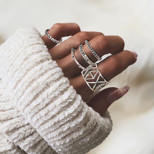 Beautiful Silver Ring with Unique Style