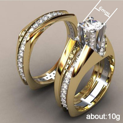 Romantic Gold Ring for Special Moments