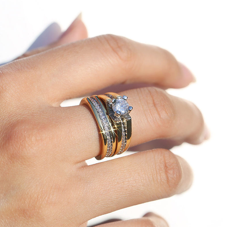 Romantic Gold Ring for Special Moments