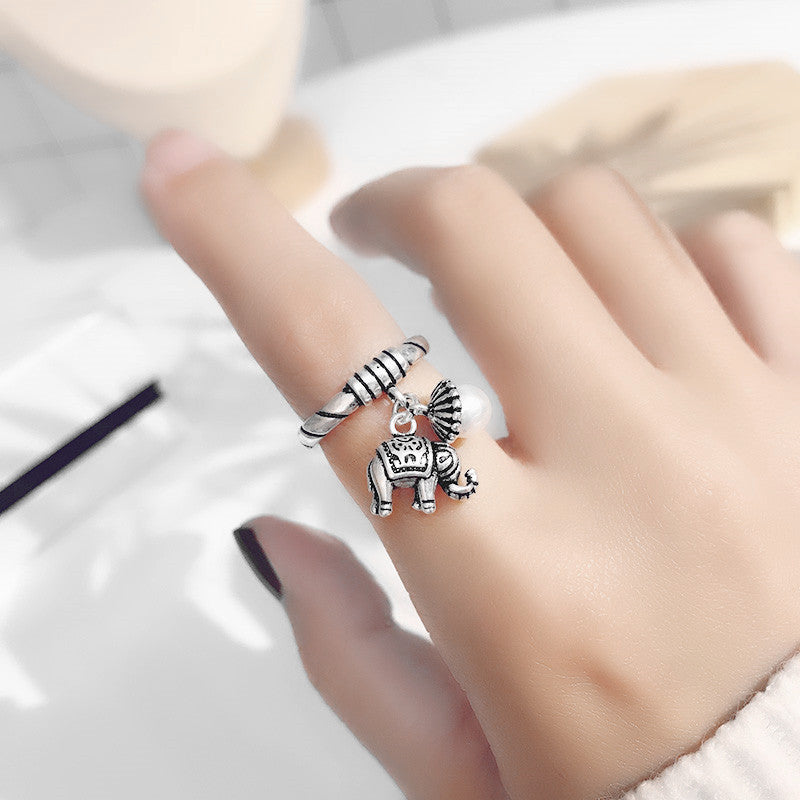 Delicate Artisan Silver Ring
