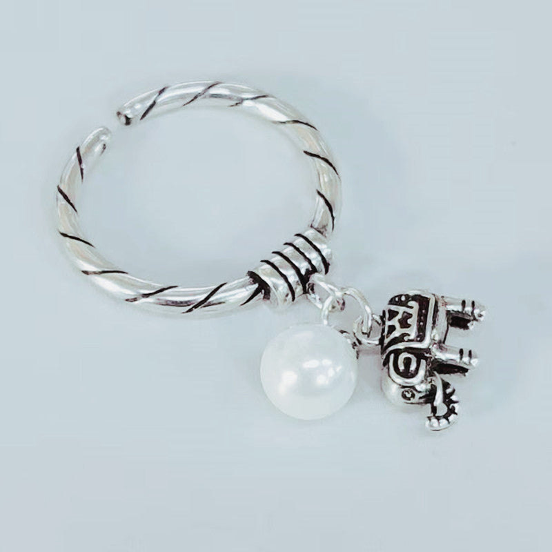 Delicate Artisan Silver Ring