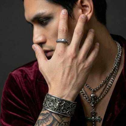 Ouroboros Snake Ring