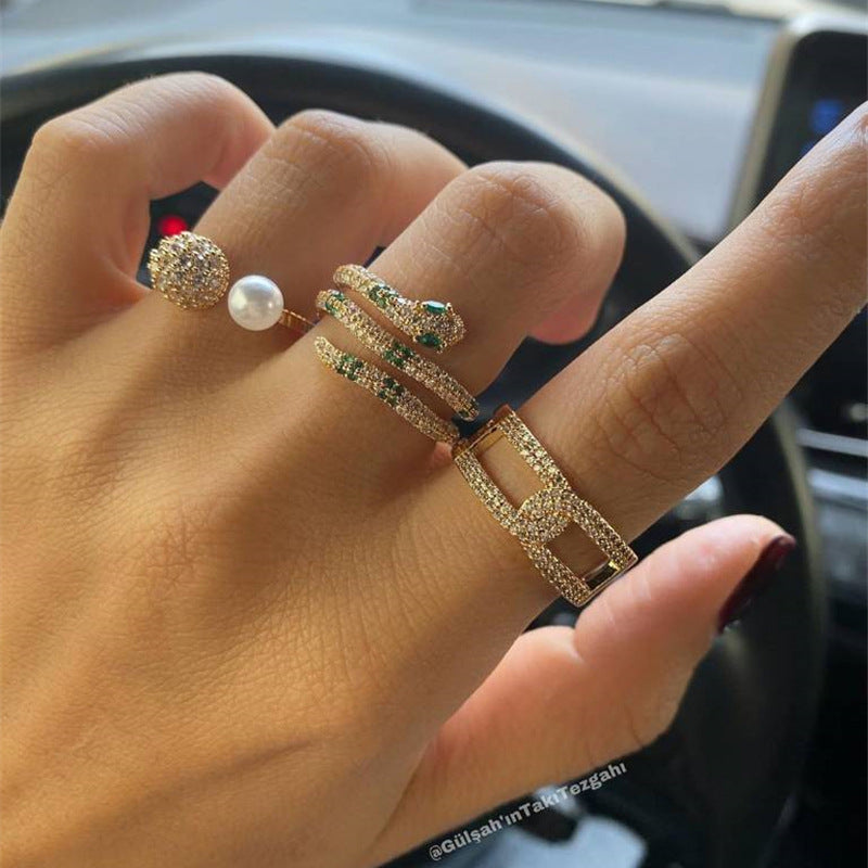 Romantic Pearl Ring for Special Moments