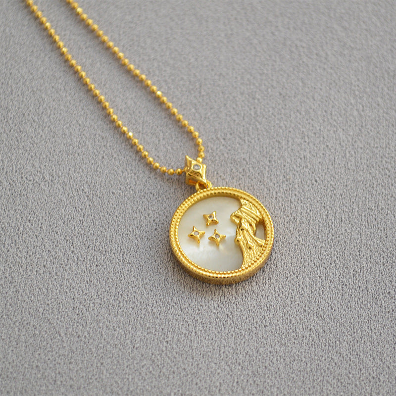 Romantic Gold Necklace for Special Moments