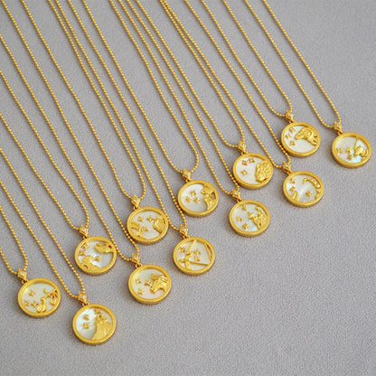 Romantic Gold Necklace for Special Moments