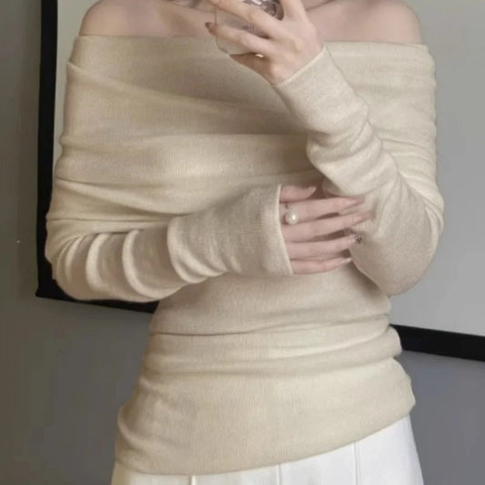 Magda® | Women's off-the-shoulder sweater