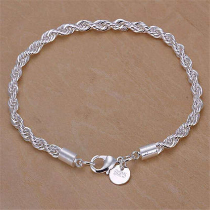 Classic Silver Bracelet with Timeless Appeal