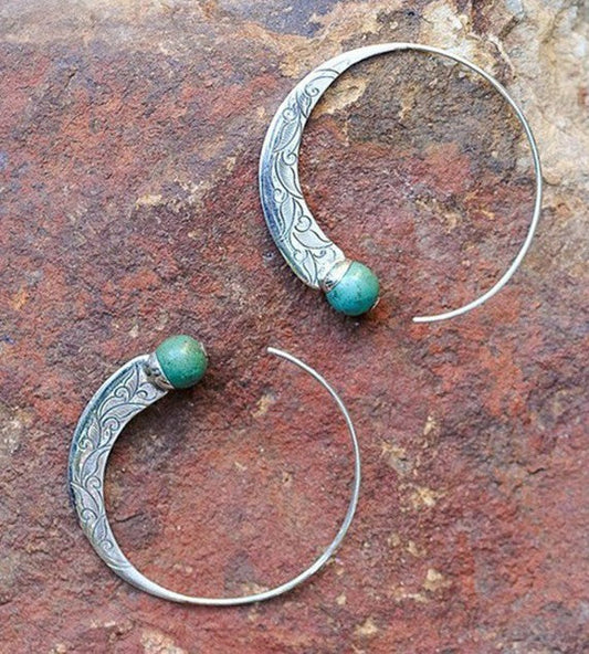 Beautiful Silver Earring with Unique Style