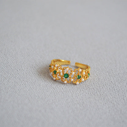 Stunning Pearl Ring for Daily Wear