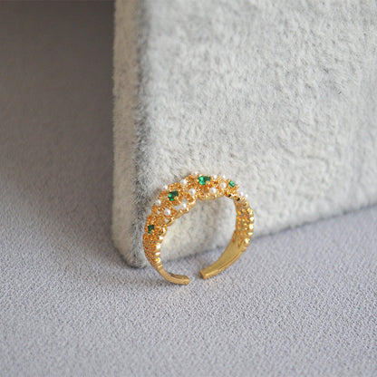 Stunning Pearl Ring for Daily Wear