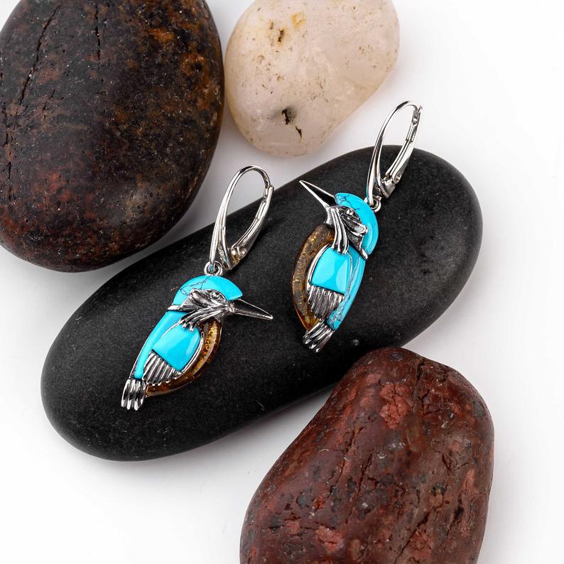 Delicate Artisan Silver Earring