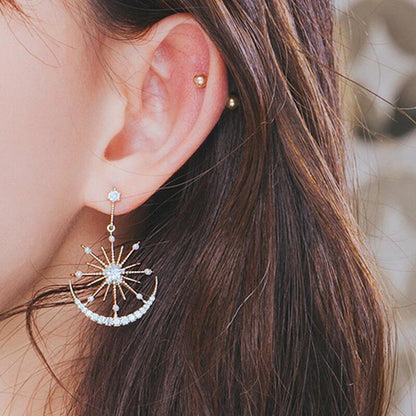Beautiful Silver Earring with Unique Style