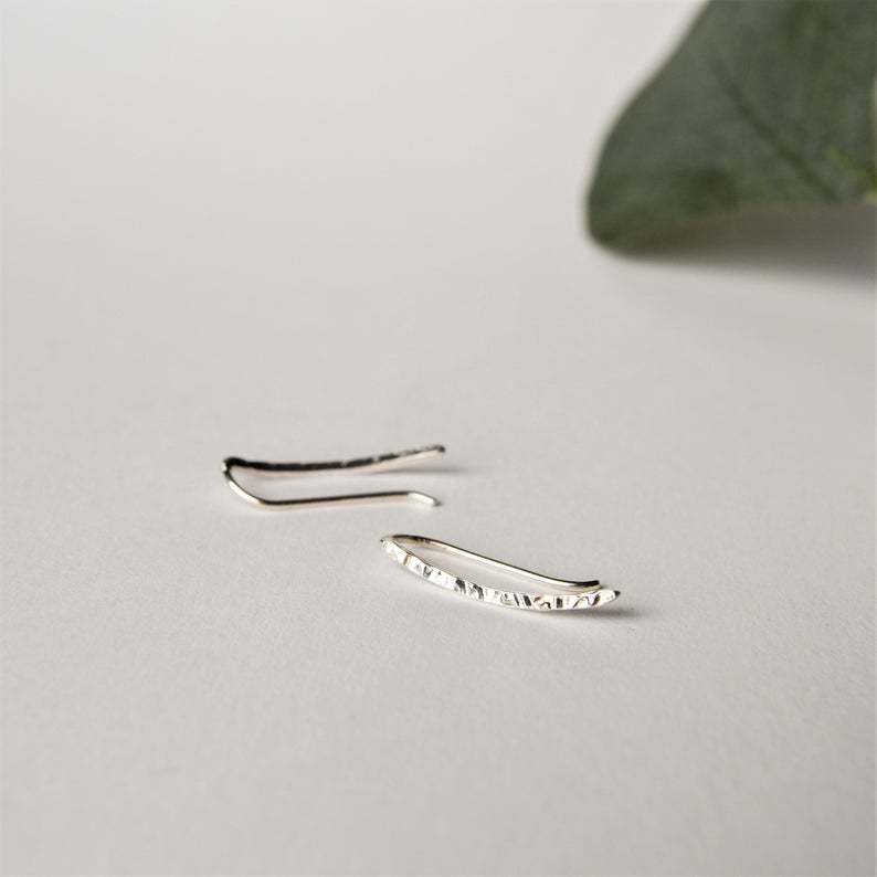 Romantic Silver Earring for Special Moments