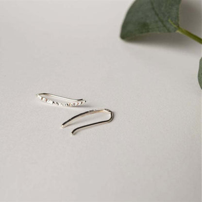 Romantic Silver Earring for Special Moments