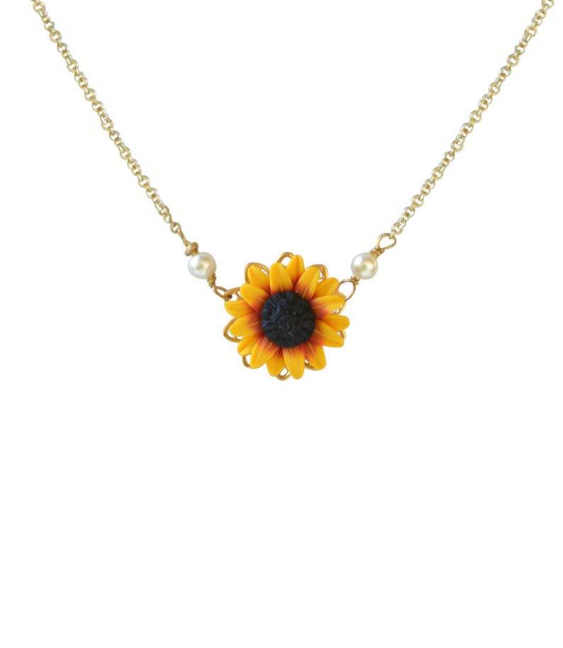 Delicate Artisan Pearl Necklace