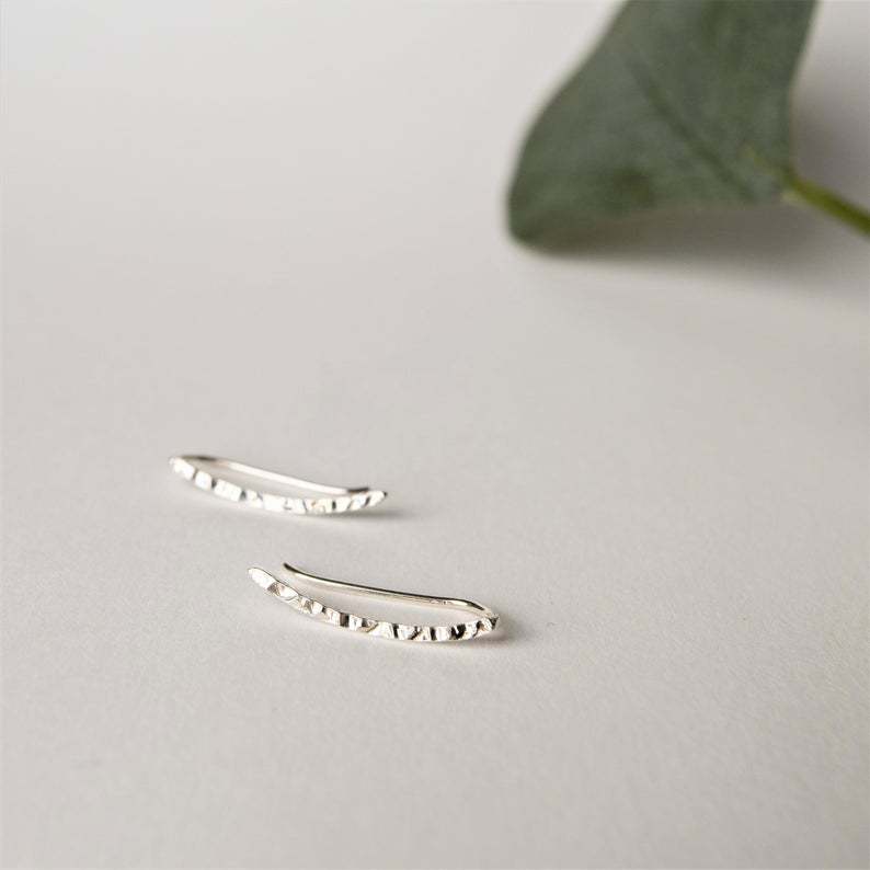 Romantic Silver Earring for Special Moments