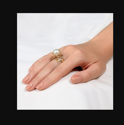 Classic Pearl Ring with Timeless Appeal
