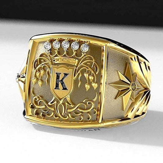 Classic Gold Ring with Timeless Appeal